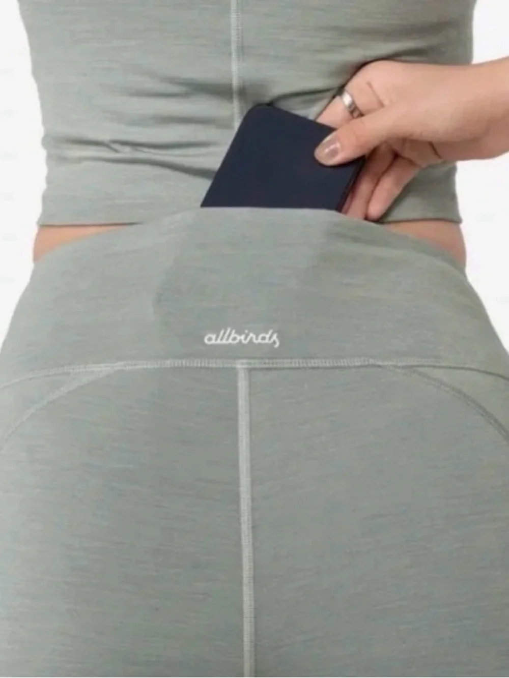 NWT allbirds Natural Leggings. - Picture 2 of 4